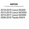 Top Quality Front Rear Suspension Link Kit For Toyota RAV4 Lexus NX200t NX300 NX300h K72-100794